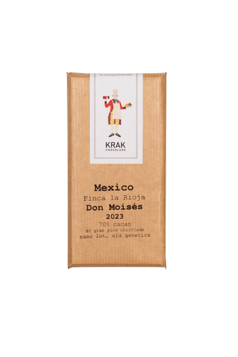 Krak Chocolade - Mexico Don Moisés, Finca la Rioja 70 procent